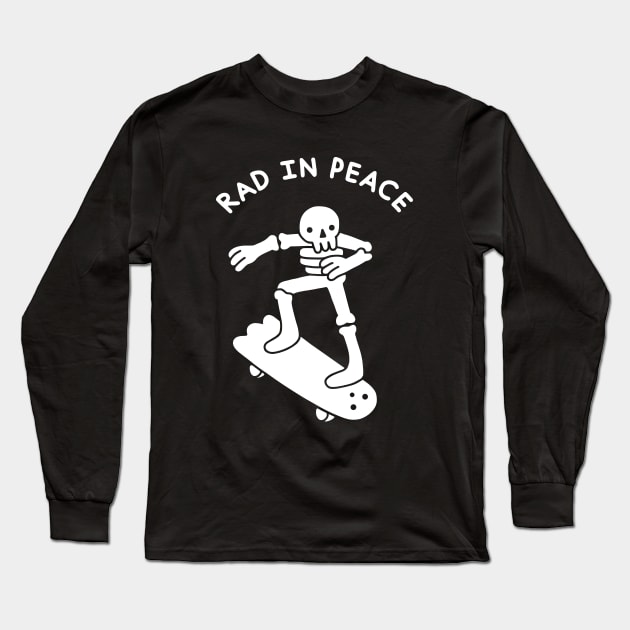 Rad In Peace Long Sleeve T-Shirt by obinsun